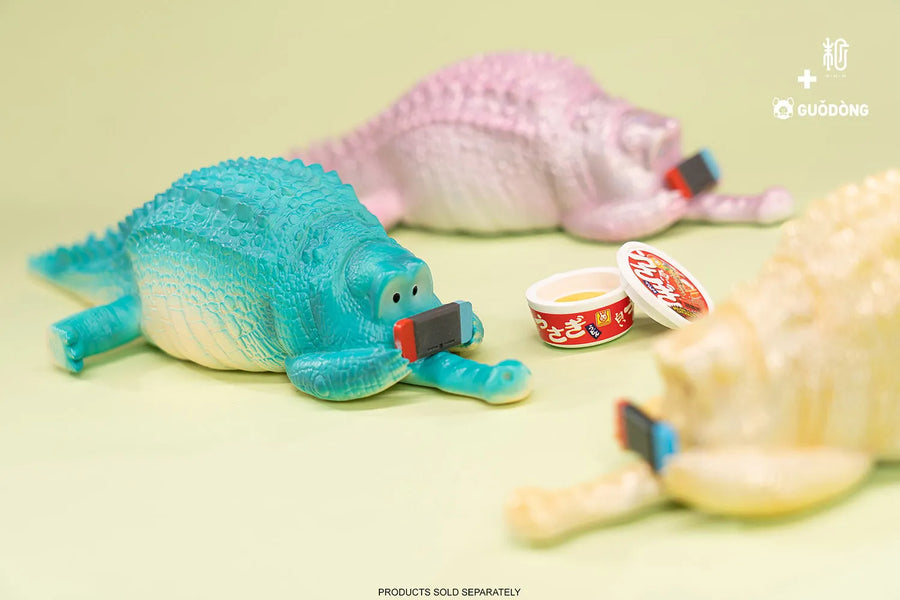 Crawling Crocodile (Blue) – Manas SUM – ActionFigure Brasil