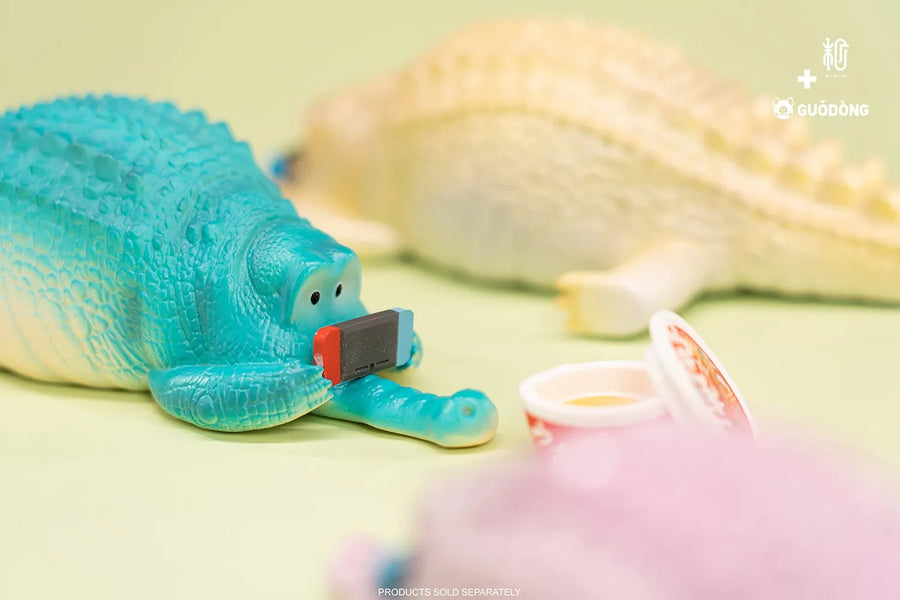 Crawling Crocodile (Blue) – Manas SUM – ActionFigure Brasil