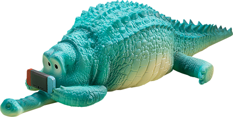 Crawling Crocodile (Blue) – Manas SUM – ActionFigure Brasil