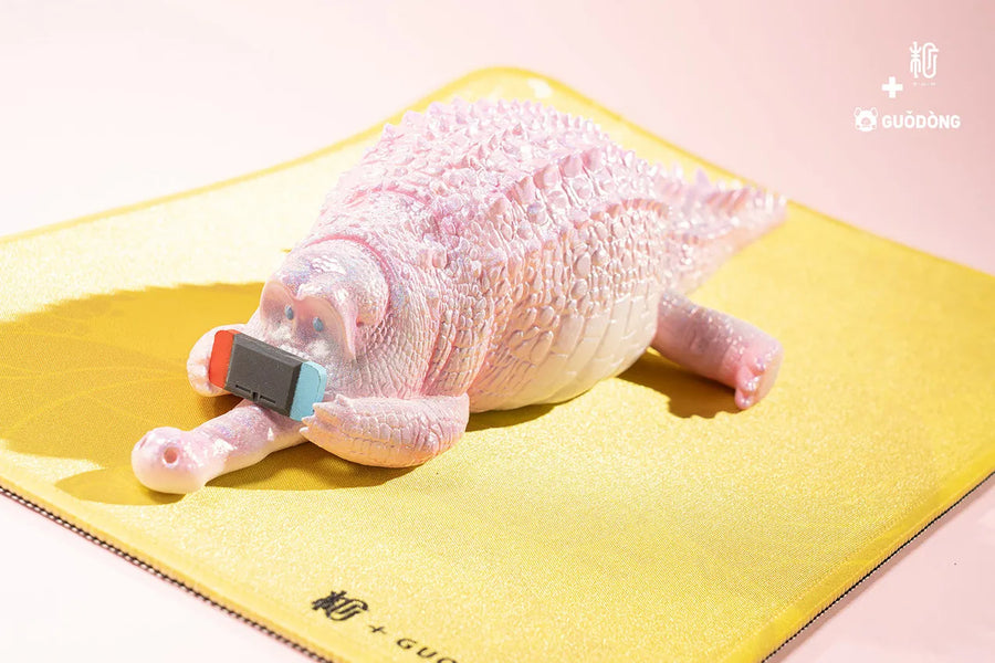 Crawling Crocodile (Peach) (Pink) – Manas SUM – ActionFigure Brasil