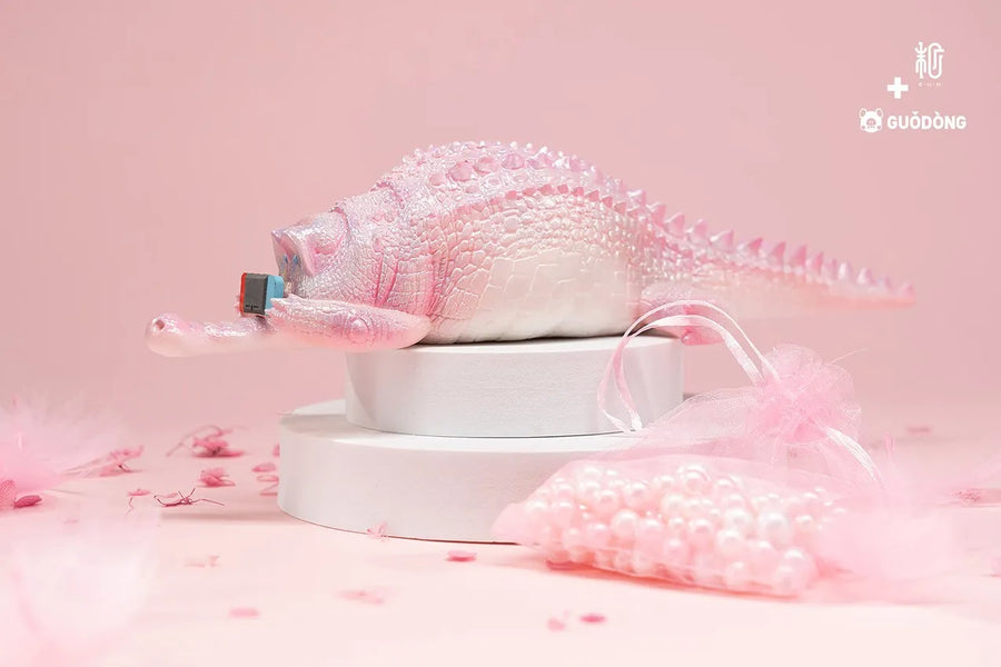 Crawling Crocodile (Peach) (Pink) – Manas SUM – ActionFigure Brasil