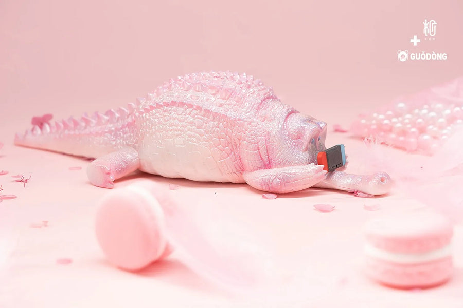 Crawling Crocodile (Peach) (Pink) – Manas SUM – ActionFigure Brasil
