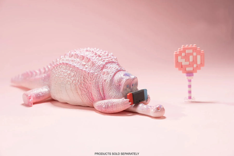 Crawling Crocodile (Peach) (Pink) – Manas SUM – ActionFigure Brasil