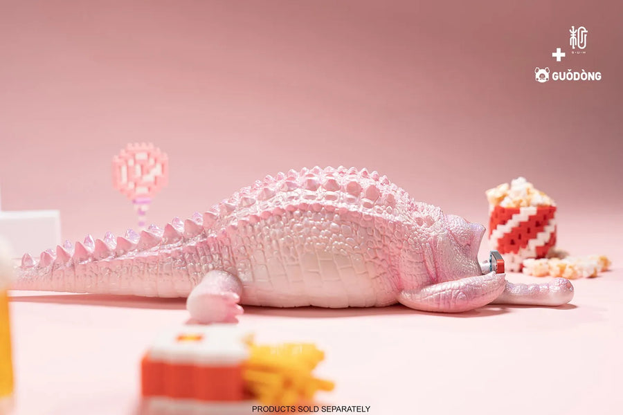 Crawling Crocodile (Peach) (Pink) – Manas SUM – ActionFigure Brasil