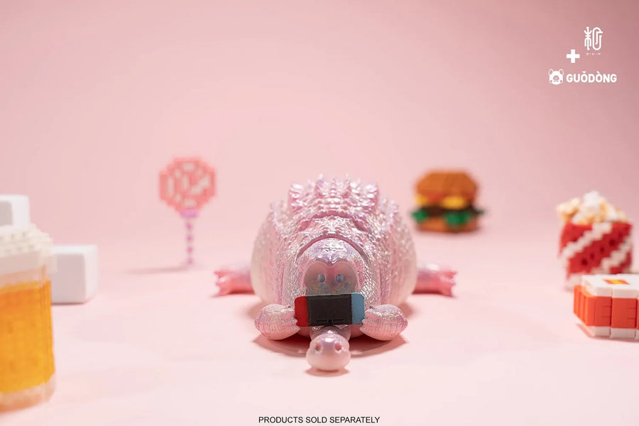 Crawling Crocodile (Peach) (Pink) – Manas SUM – ActionFigure Brasil