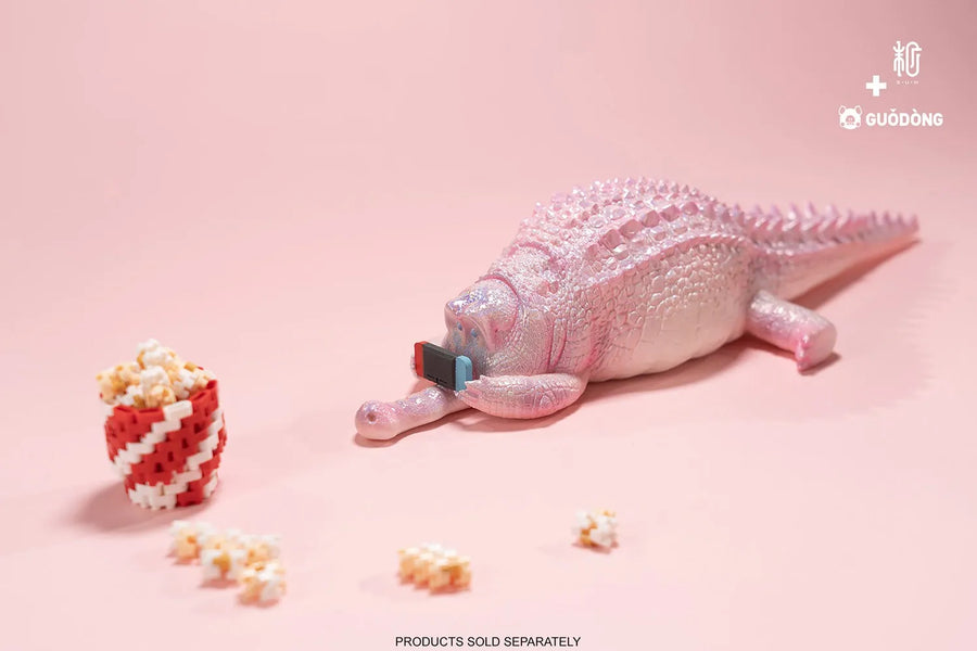 Crawling Crocodile (Peach) (Pink) – Manas SUM – ActionFigure Brasil