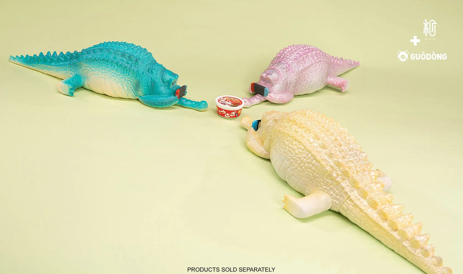 Crawling Crocodile (Peach) (Pink) – Manas SUM – ActionFigure Brasil