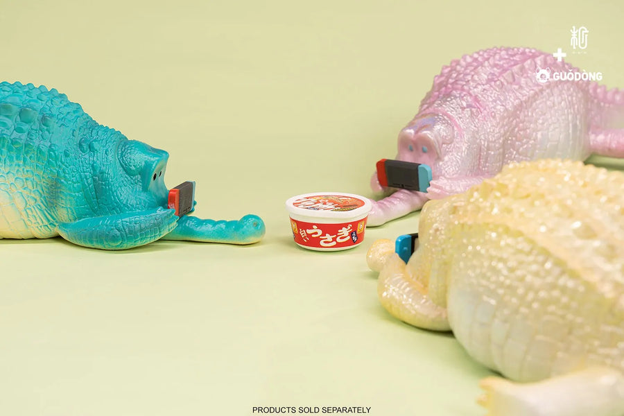 Crawling Crocodile (Peach) (Pink) – Manas SUM – ActionFigure Brasil