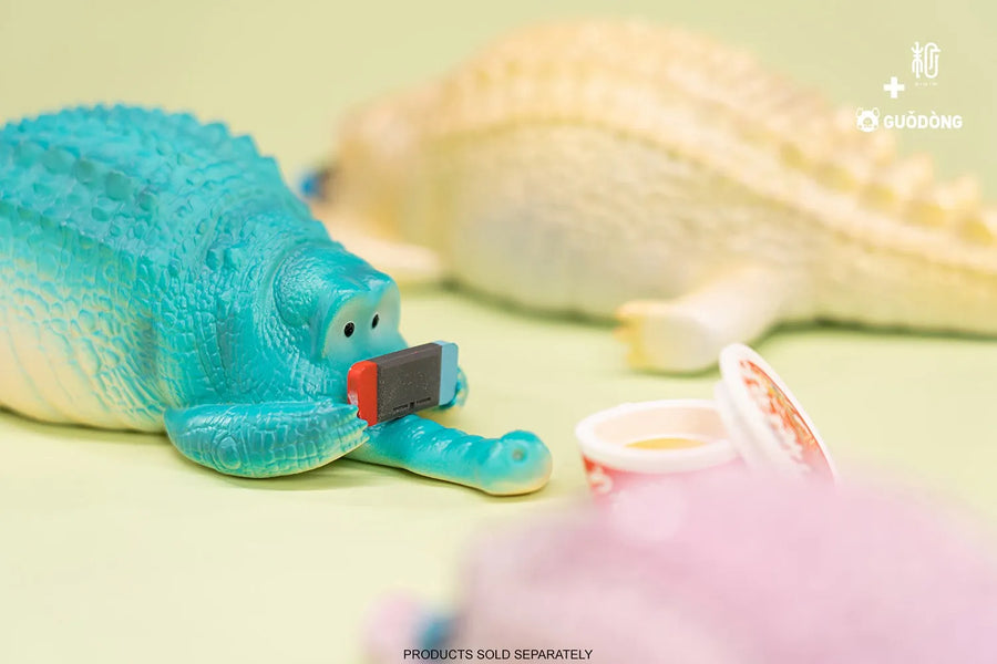 Crawling Crocodile (Peach) (Pink) – Manas SUM – ActionFigure Brasil