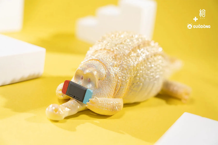 Crawling Crocodile (Pineapple) (Yellow) – Manas SUM – ActionFigure Brasil