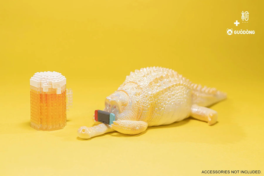 Crawling Crocodile (Pineapple) (Yellow) – Manas SUM – ActionFigure Brasil