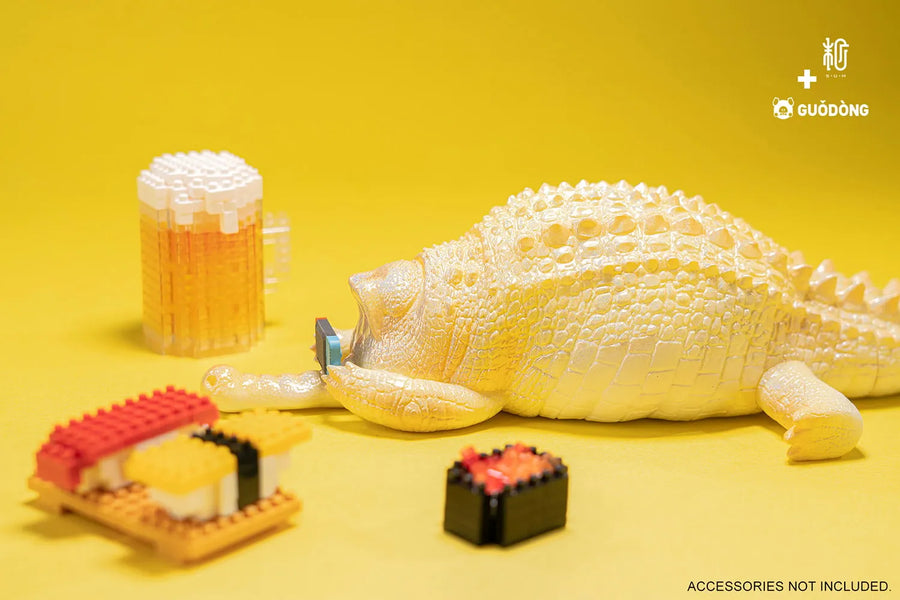 Crawling Crocodile (Pineapple) (Yellow) – Manas SUM – ActionFigure Brasil