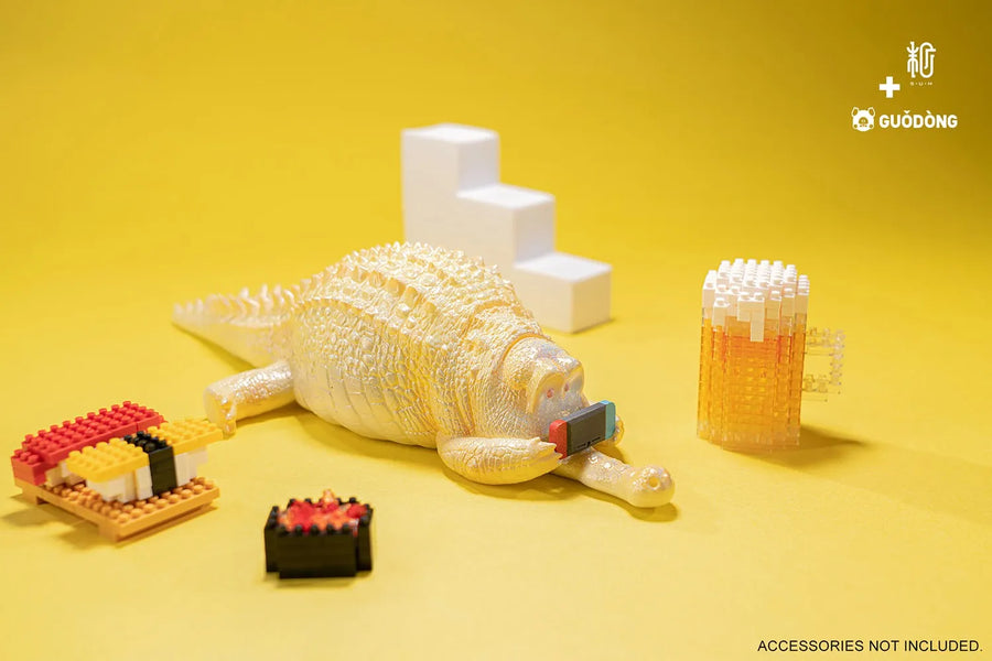 Crawling Crocodile (Pineapple) (Yellow) – Manas SUM – ActionFigure Brasil