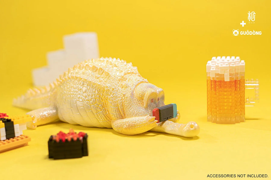 Crawling Crocodile (Pineapple) (Yellow) – Manas SUM – ActionFigure Brasil