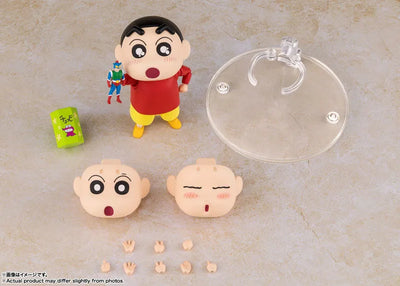 Crayon Shin-chan - Action Kamen - Nohara Shinnosuke - S.H.Figuarts (Bandai Spirits)ㅤ – Bandai Spirits – ActionFigureBrasil — acessórios
