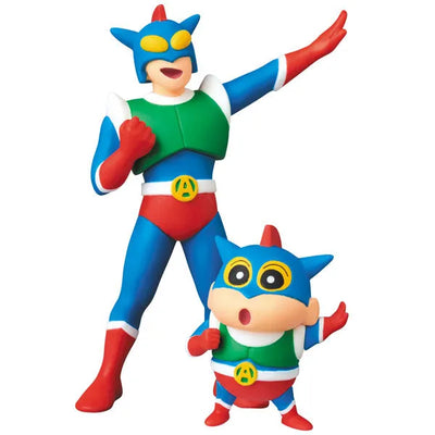 Crayon Shin-chan - Action Kamen - Nohara Shinnosuke - Ultra Detail Figure - No.471 (Medicom Toy)ㅤ – Medicom Toy – ActionFigureBrasil