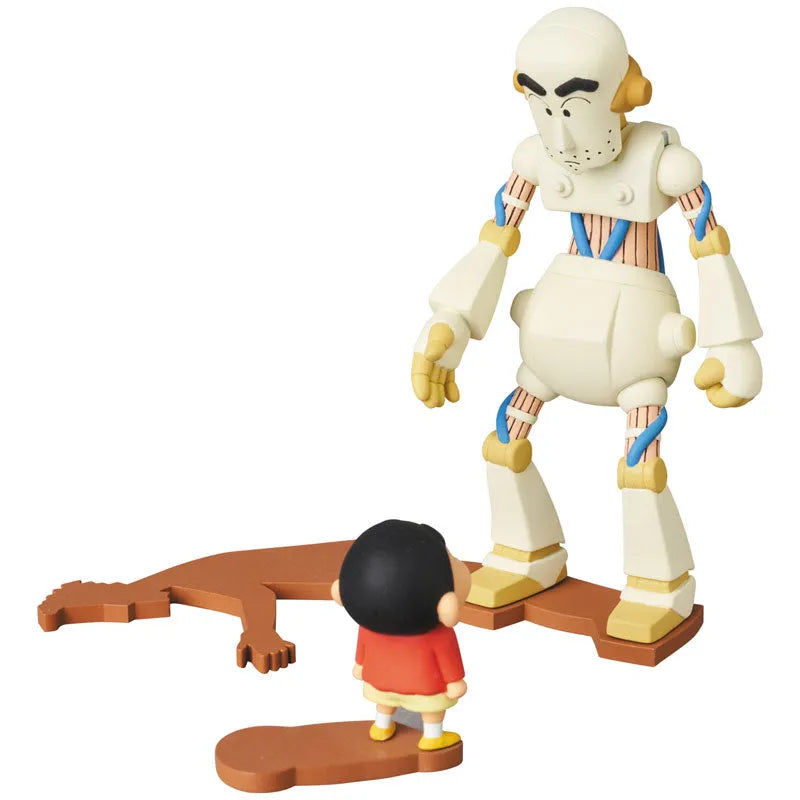 Crayon Shin-chan Gachinko! Gyakushuu no Robo Tou-chan - Nohara Shinnosuke & Robo Hiroshi - UDF Crayon Shin-chan Series 4 - Ultra Detail Figure No.676 (Medicom Toy)ㅤ – Medicom Toy – ActionFigureBrasil