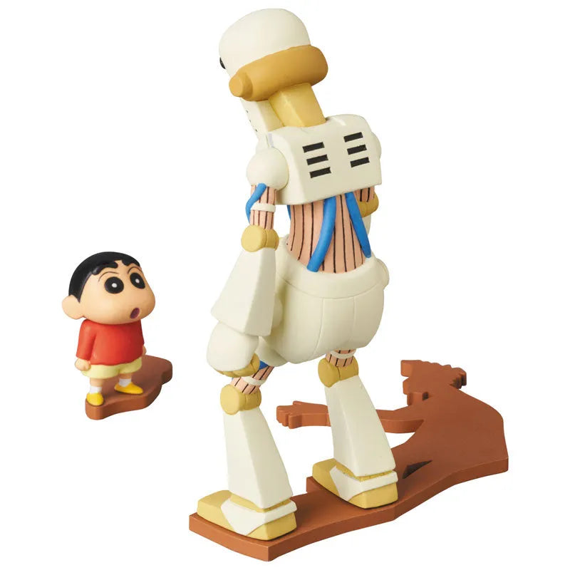 Crayon Shin-chan Gachinko! Gyakushuu no Robo Tou-chan - Nohara Shinnosuke & Robo Hiroshi - UDF Crayon Shin-chan Series 4 - Ultra Detail Figure No.676 (Medicom Toy)ㅤ – Medicom Toy – ActionFigureBrasil