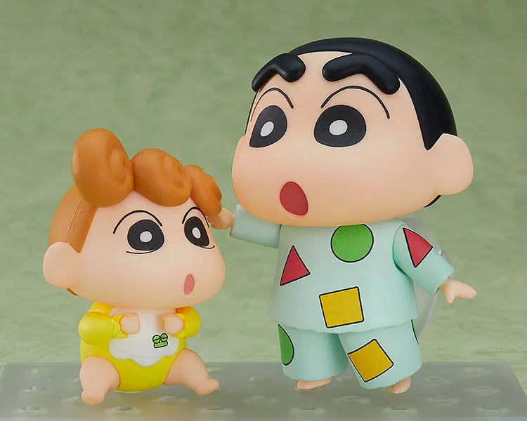 Crayon Shin-chan - Nohara Himawari - Nohara Shinnosuke - Nendoroid #1565 - Pajama Ver. (Good Smile Company)ㅤ – Good Smile Company – ActionFigureBrasil