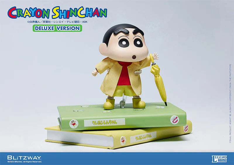 Crayon Shin-chan - Nohara Shinnosuke - Shiro - Legend Anime - DX Ver. (Blitzway)ㅤ – Blitzway as Manufacturer – ActionFigure Brasil