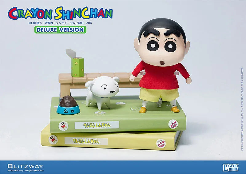 Crayon Shin-chan - Nohara Shinnosuke - Shiro - Legend Anime - DX Ver. (Blitzway)ㅤ – Blitzway as Manufacturer – ActionFigure Brasil