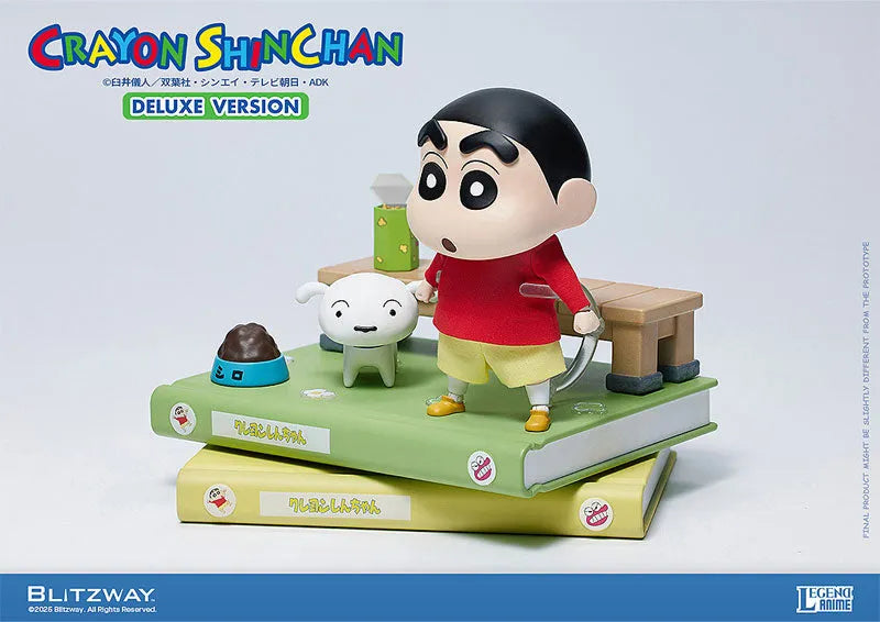 Crayon Shin-chan - Nohara Shinnosuke - Shiro - Legend Anime - DX Ver. (Blitzway)ㅤ – Blitzway as Manufacturer – ActionFigure Brasil