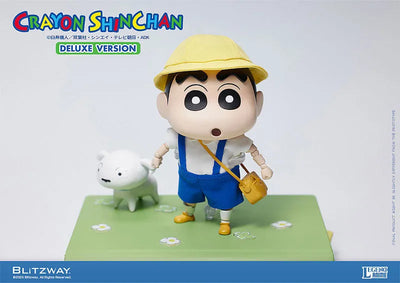 Crayon Shin-chan - Nohara Shinnosuke - Shiro - Legend Anime - DX Ver. (Blitzway)ㅤ – Blitzway as Manufacturer – ActionFigure Brasil — iluminação de estúdio