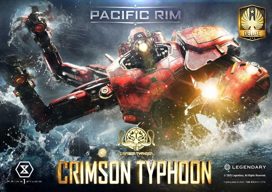 Crimson Typhoon (Deluxe Version) Pacific Rim (Film) – Prime1Studio – ActionFigure Brasil