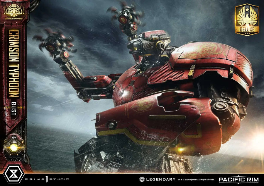 Crimson Typhoon (Deluxe Version) Pacific Rim (Film) – Prime1Studio – ActionFigure Brasil