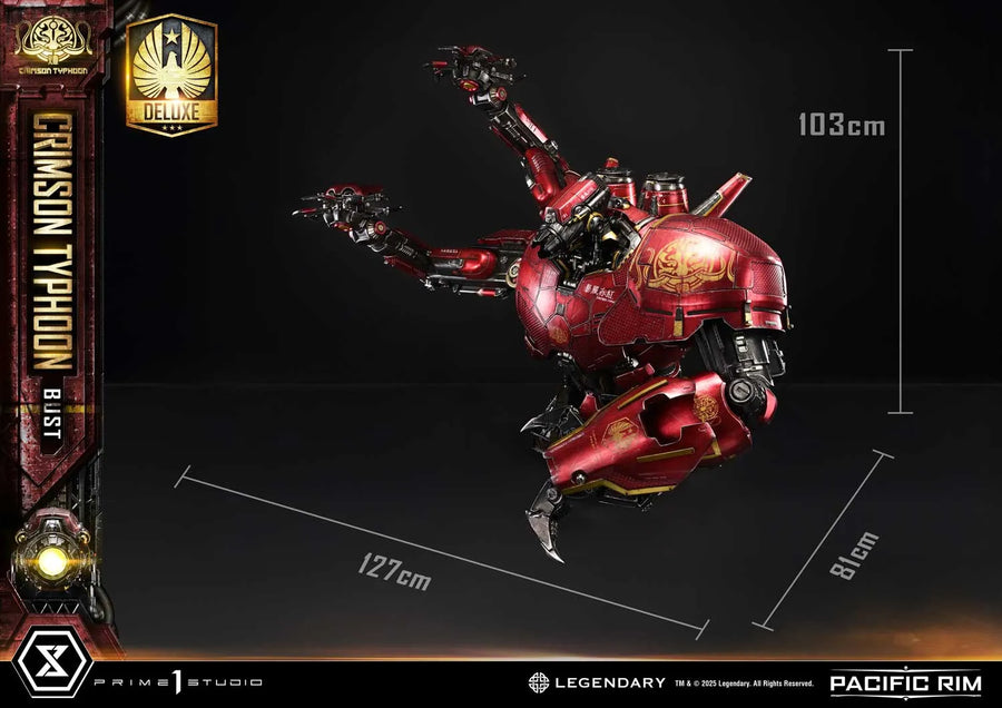 Crimson Typhoon (Deluxe Version) Pacific Rim (Film) – Prime1Studio – ActionFigure Brasil