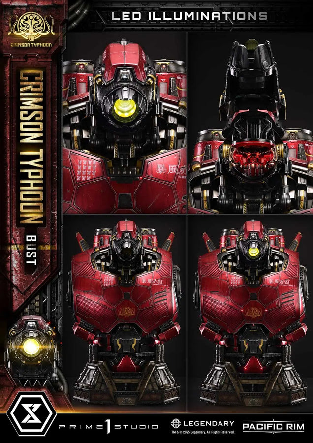 Crimson Typhoon (Deluxe Version) Pacific Rim (Film) – Prime1Studio – ActionFigure Brasil