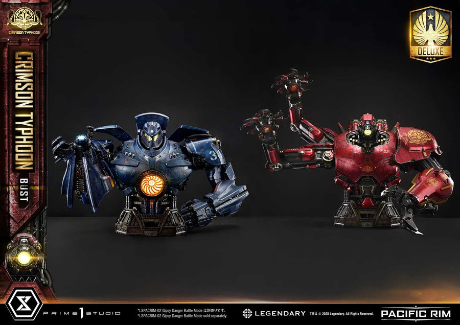 Crimson Typhoon (Deluxe Version) Pacific Rim (Film) – Prime1Studio – ActionFigure Brasil