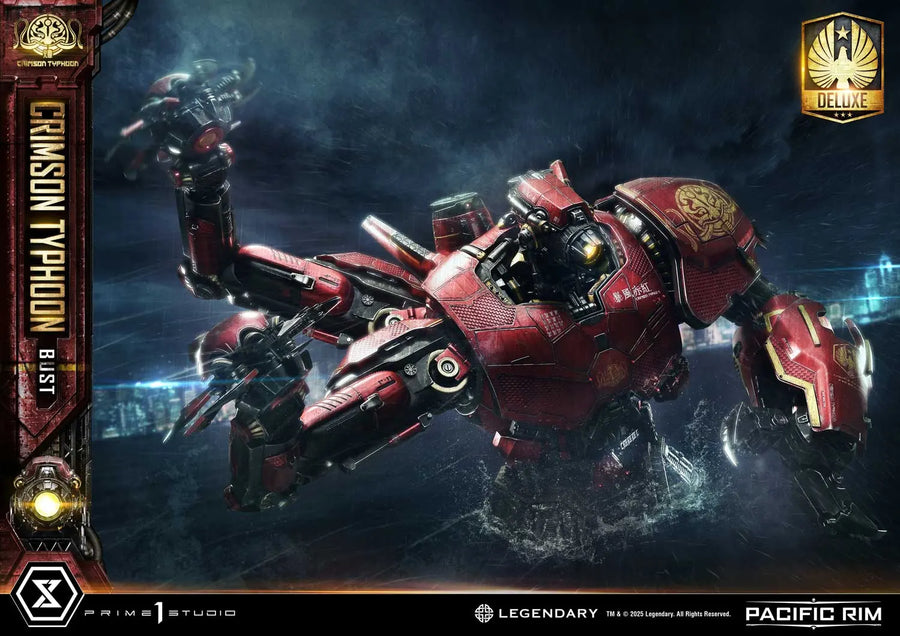 Crimson Typhoon (Deluxe Version) Pacific Rim (Film) – Prime1Studio – ActionFigure Brasil