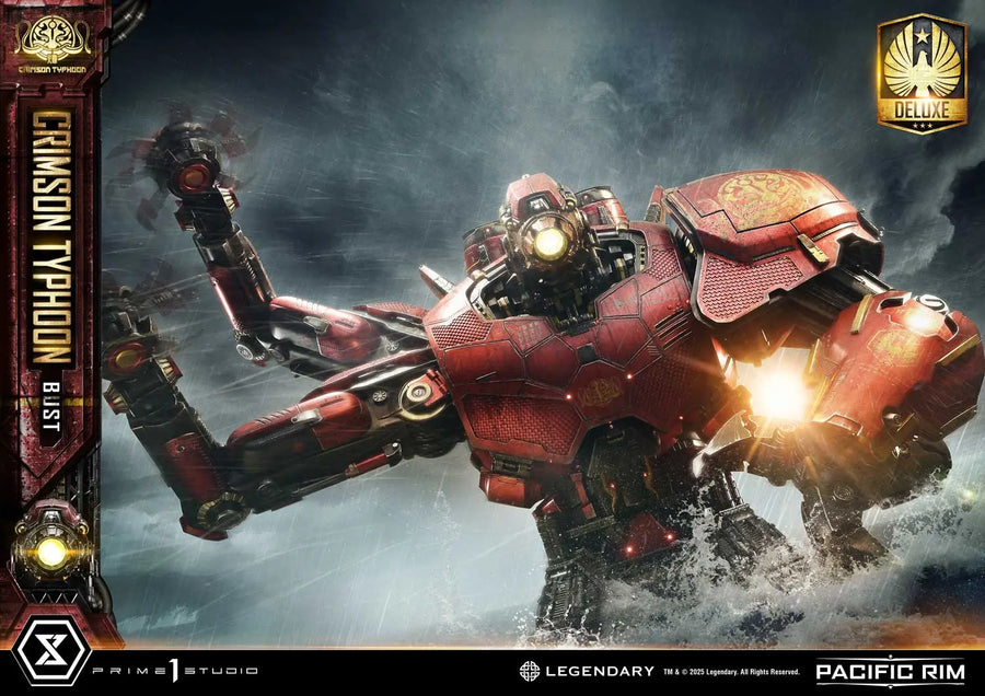 Crimson Typhoon (Deluxe Version) Pacific Rim (Film) – Prime1Studio – ActionFigure Brasil