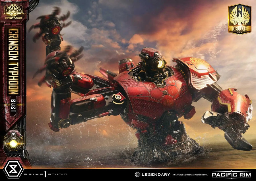 Crimson Typhoon (Deluxe Version) Pacific Rim (Film) – Prime1Studio – ActionFigure Brasil