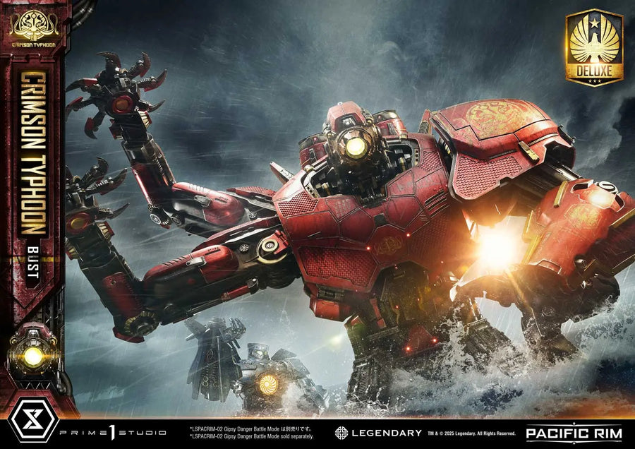 Crimson Typhoon (Deluxe Version) Pacific Rim (Film) – Prime1Studio – ActionFigure Brasil