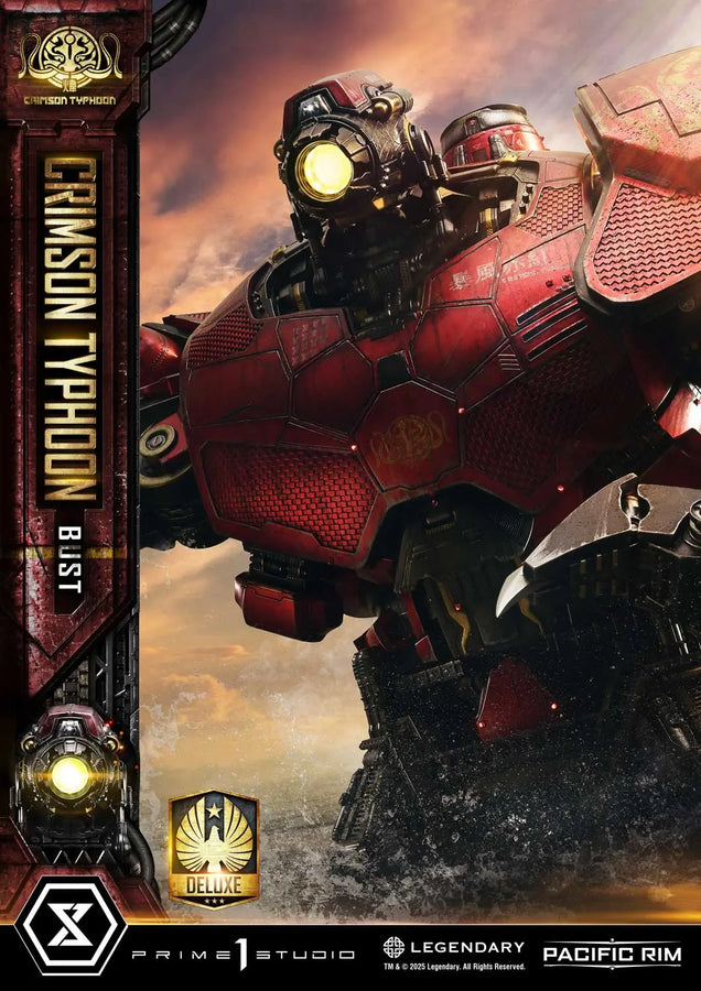 Crimson Typhoon (Deluxe Version) Pacific Rim (Film) – Prime1Studio – ActionFigure Brasil