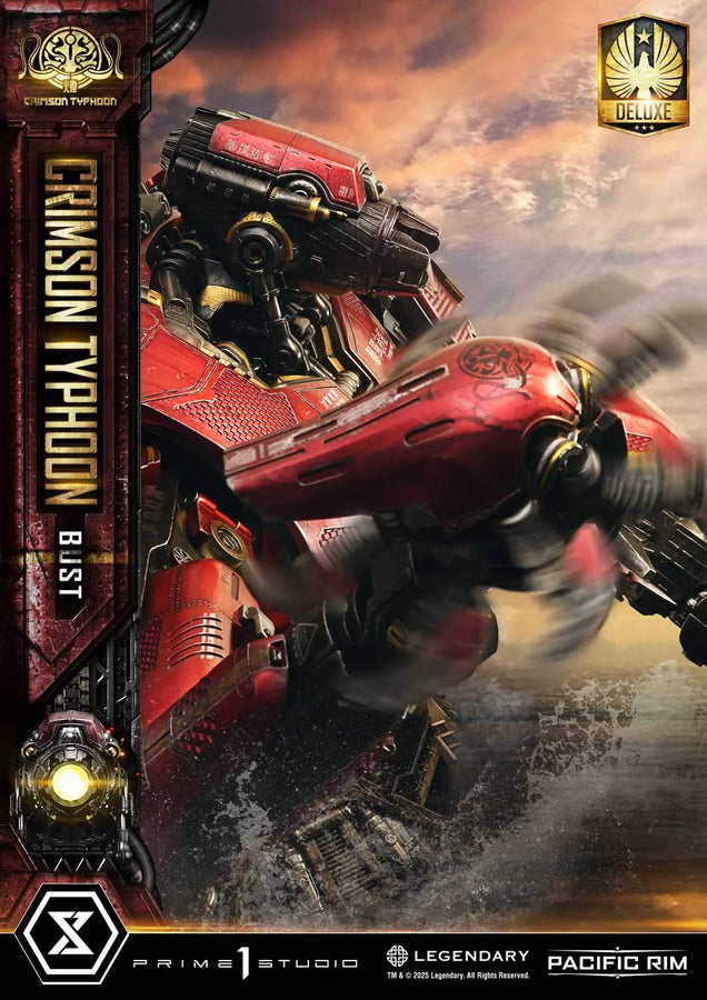 Crimson Typhoon (Deluxe Version) Pacific Rim (Film) – Prime1Studio – ActionFigure Brasil