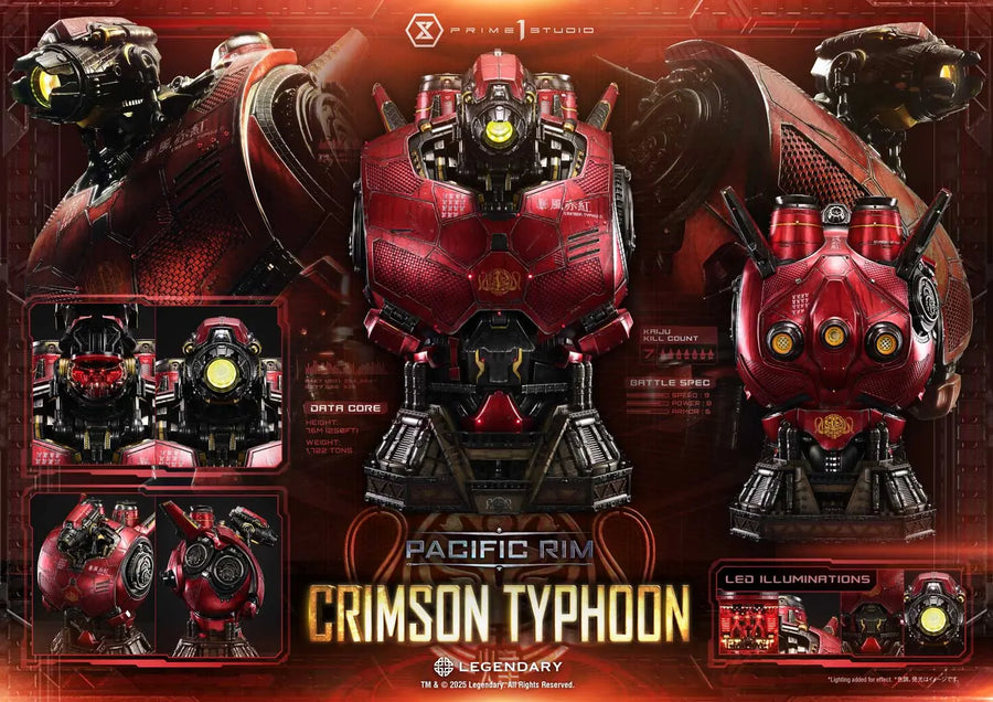 Crimson Typhoon (Regular Version) Pacific Rim (Film) – Prime1Studio – ActionFigure Brasil