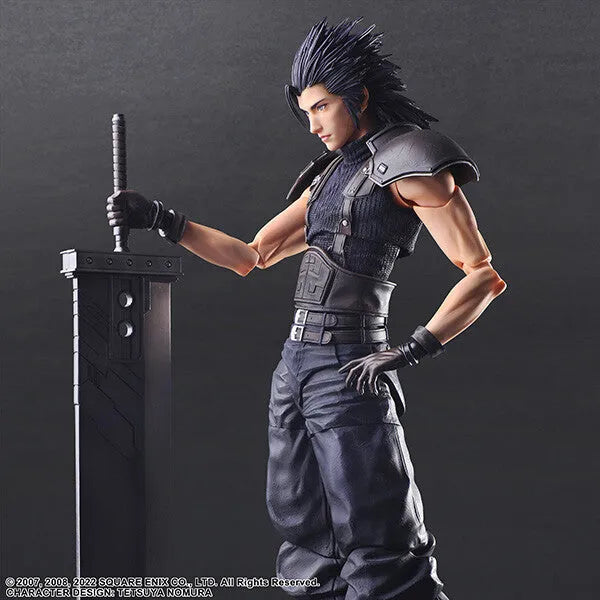 Crisis Core -Final Fantasy VII- Reunion - Zack Fair - Play Arts Kai - Soldier 1st Class (Square Enix)ㅤ – Square Enix – ActionFigure Brasil