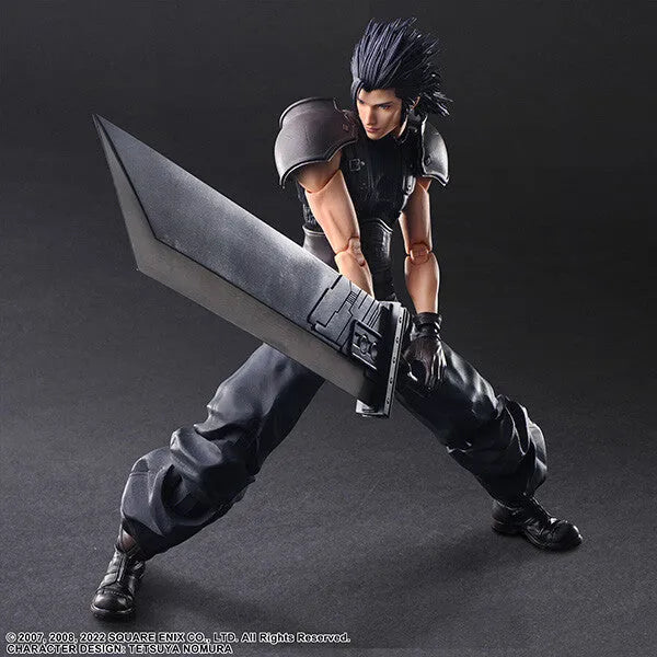 Crisis Core -Final Fantasy VII- Reunion - Zack Fair - Play Arts Kai - Soldier 1st Class (Square Enix)ㅤ – Square Enix – ActionFigure Brasil