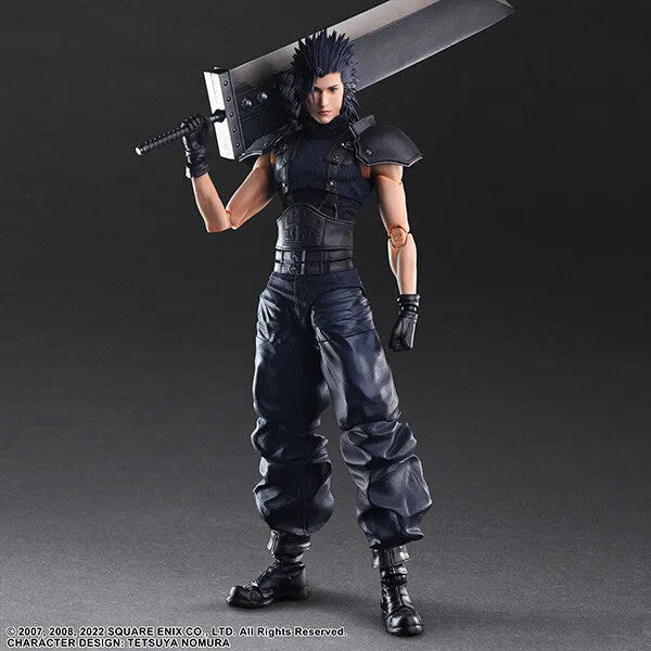 Crisis Core -Final Fantasy VII- Reunion - Zack Fair - Play Arts Kai - Soldier 1st Class (Square Enix)ㅤ – Square Enix – ActionFigure Brasil