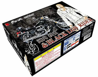 "Crows x WORDT" Karasu Vol. 01 Kawachi Tessyo & Black Low Rider Normal Edition (Original Color Ver.)ㅤ – Gantaku – ActionFigure Brasil — detalhe do produto