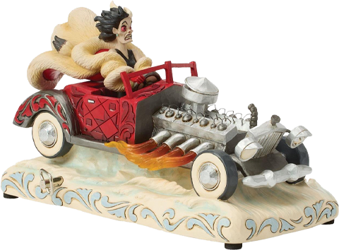 Cruella in Car Scene – Enesco, LLC – ActionFigure Brasil