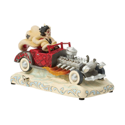 Cruella in Car Scene – Enesco, LLC – ActionFigure Brasil — embalagem