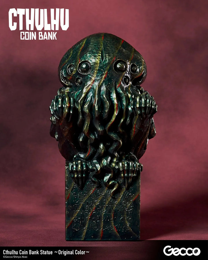 Cthulhu Coin Bank (Original Color) – Gecco Co. – ActionFigure Brasil