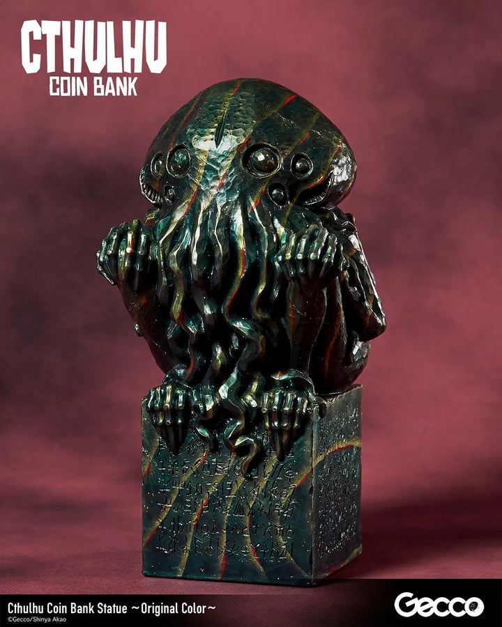 Cthulhu Coin Bank (Original Color) – Gecco Co. – ActionFigure Brasil