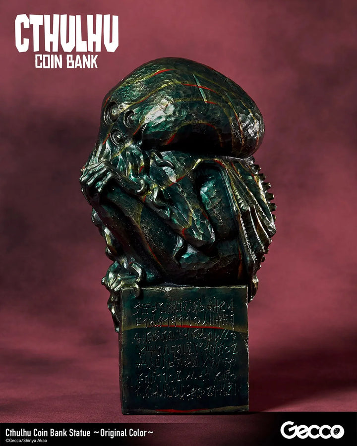 Cthulhu Coin Bank (Original Color) – Gecco Co. – ActionFigure Brasil