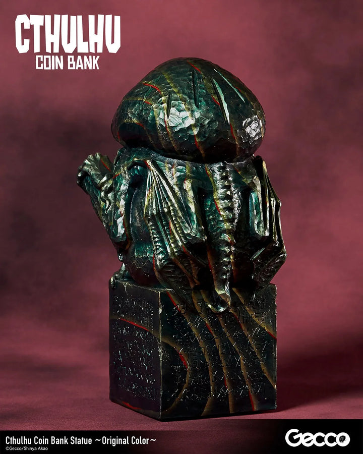 Cthulhu Coin Bank (Original Color) – Gecco Co. – ActionFigure Brasil