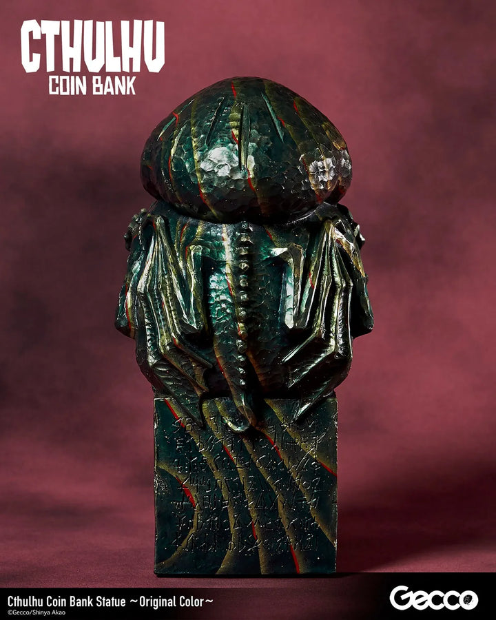 Cthulhu Coin Bank (Original Color) – Gecco Co. – ActionFigure Brasil